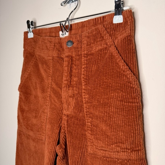 PACT Organic Corduroy Rust Terracotta Retro Peg Pant Jeans - Picture 4 of 7